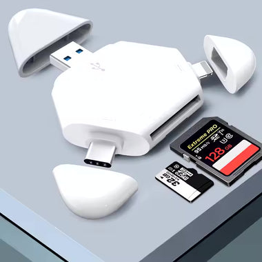 3 in 1 Memory Card Reader